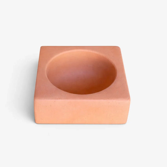 Inu - plato de hormigón Terracota